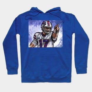 Allen first down full Hoodie